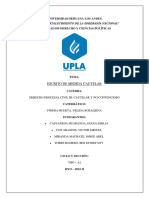 "Año Del Fortalecimiento de La Soberanía Nacional": Universidad Peruana Los Andes