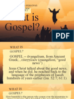 Group 2 What Is Gospel