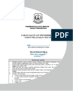 Naskah Soal Usp Matematika 2021-2022