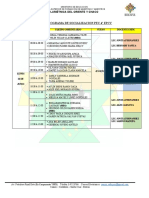 Cronograma de Socializacion Pec 2023