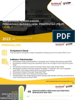 Slide Recall Modul 3 Melakukan Perencanaan PBJP Level 1