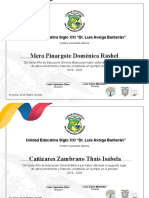 DIPLOMAS Gobierno de Todos