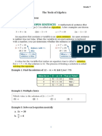 1.4 Variables and Equations