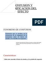 Confusion y Modificacion Del Efecto