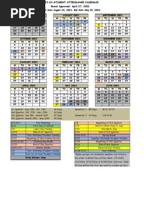Seminole County Public Schools Calendar | PDF | Observances