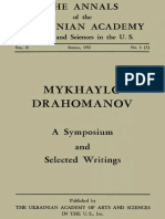 Drahomanov Annals of UVAN 1952 1