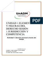 Unidad 1.elementos Y Figuras Del Derecho Sesión 1.jurisdicción Y Competencia