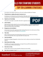 Top 10 Learning Strategies