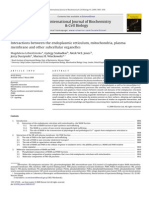 Interactions Between the Endoplasmic Reticulum Mitochondria Plasma Membrane and Other Sub Cellular Organelles