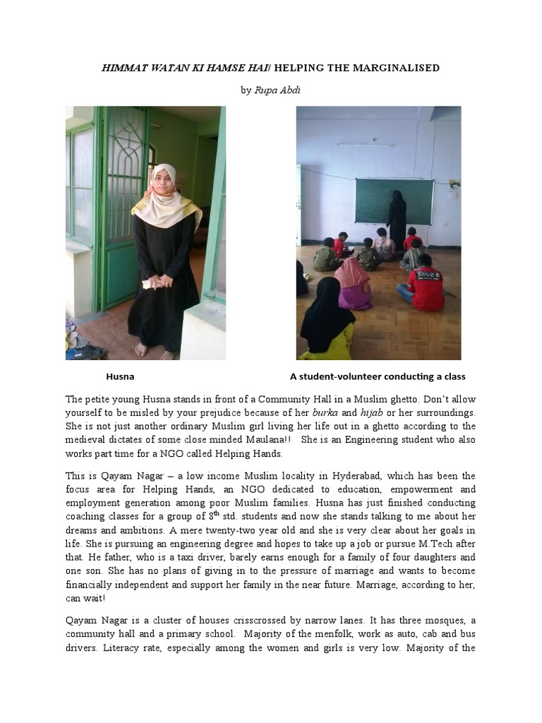 Helping Hands | PDF