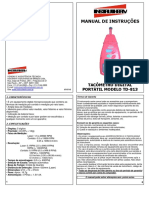 TACOMETRO INSTRUTHERM td-813 Vers PDF