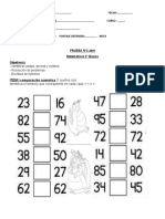 Prueba Matemáticas