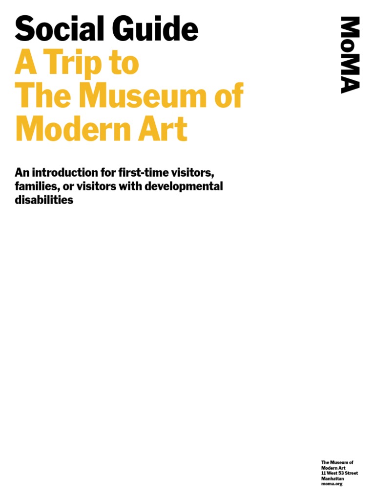 Social Guide To Moma Pdf Museum