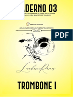 CADERNO 03 - Quartetos Para Trombones - Ramos Editorações & Arranjos