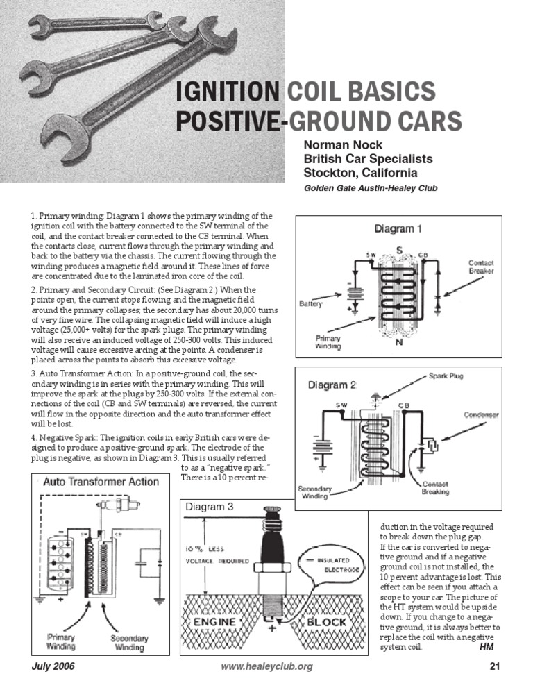 Ignition Coil Wiring and Function Guide | PDF
