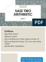 Base Two Arithmetic