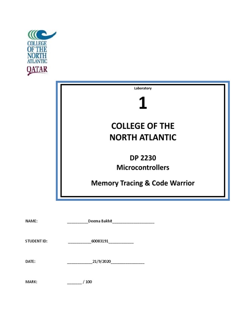 Lab 2 - DP2230 | PDF | Microcontroller | Software