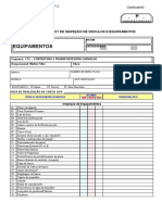 Check List de Inspeção - Novo