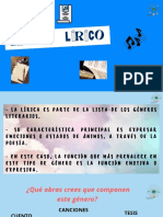 Clase 1 Género Lírico