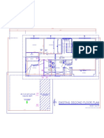 Existing Second Floor Plan: (E) Two Car Garage 536.00 SQ/FT