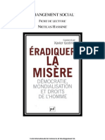 Eradiquer La Misere