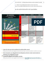 Vía Parenteral - 4 Formas de Administración de Inyectables