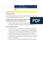 Guía de Ejercicios Prácticos Sobre La Planeación Financiera