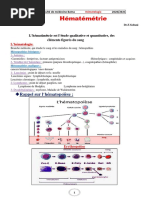 Anomalies des globules rouges en hématologie | PDF | Globule rouge | Anémie