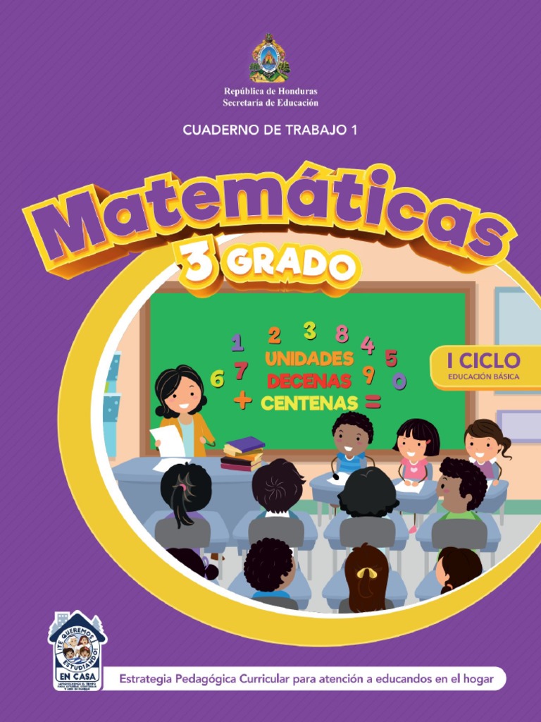 Cuaderno de Trabajo Matemáticas 3° | PDF