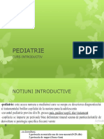 Curs Introductiv Pediatrie