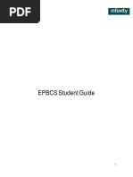 EPBCS - Student Guide