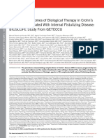 Long-Term Outcomes of Biological Therapy in CD With Fistula