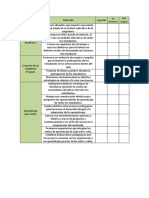 Pauta de Evaluacion para Docente