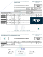 Bioanalisis Farmaceuticos S.A.S.: Certificado Control Microbiologico de Ambientes