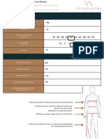 Formulaire Mensuration Uniforme Personnel