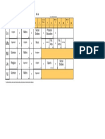 Horario Sexto Basico A