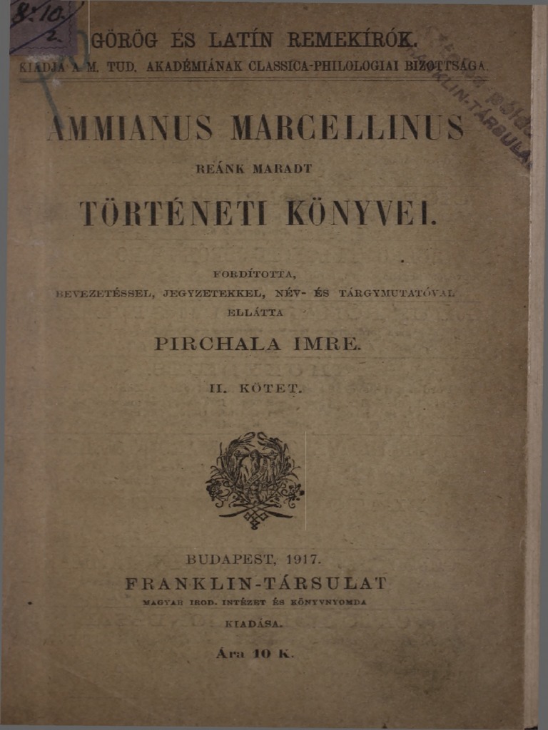 Ammianus Marcellinus2 PDF