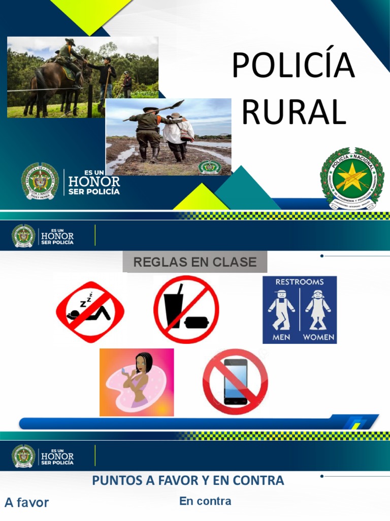 Normas y Estructura de Policía Rural | PDF | Área rural | Valores