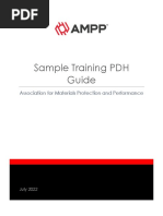 Sample PDH Training Document