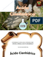 Informe - Acido Cianhidrico - Olivares Balbin Jennifer Adelaida