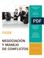 Negociacion y Manejo de Conflictos