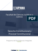 Derecho Constitucional y Procesal Constitucional Octava Sesión