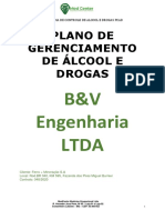 PROGRAMA DE CONTROLE DE ALCOOL E DROGAS PCAD - B&V Engenharia - 1