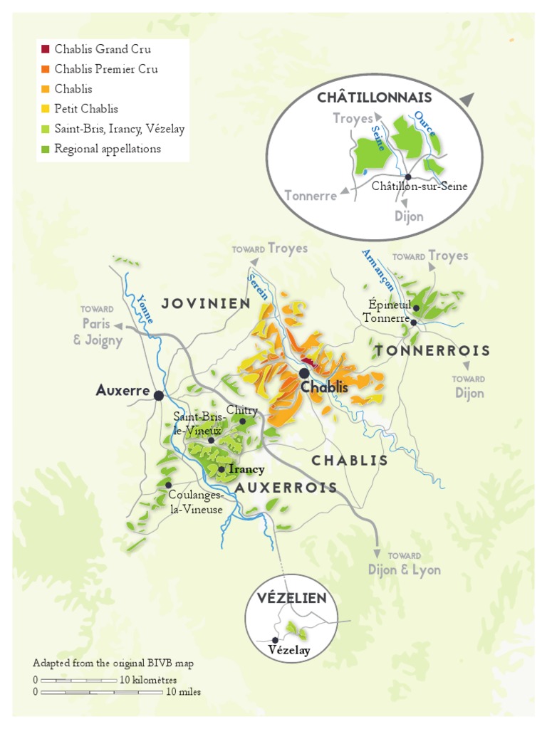 Chablis Map PDF