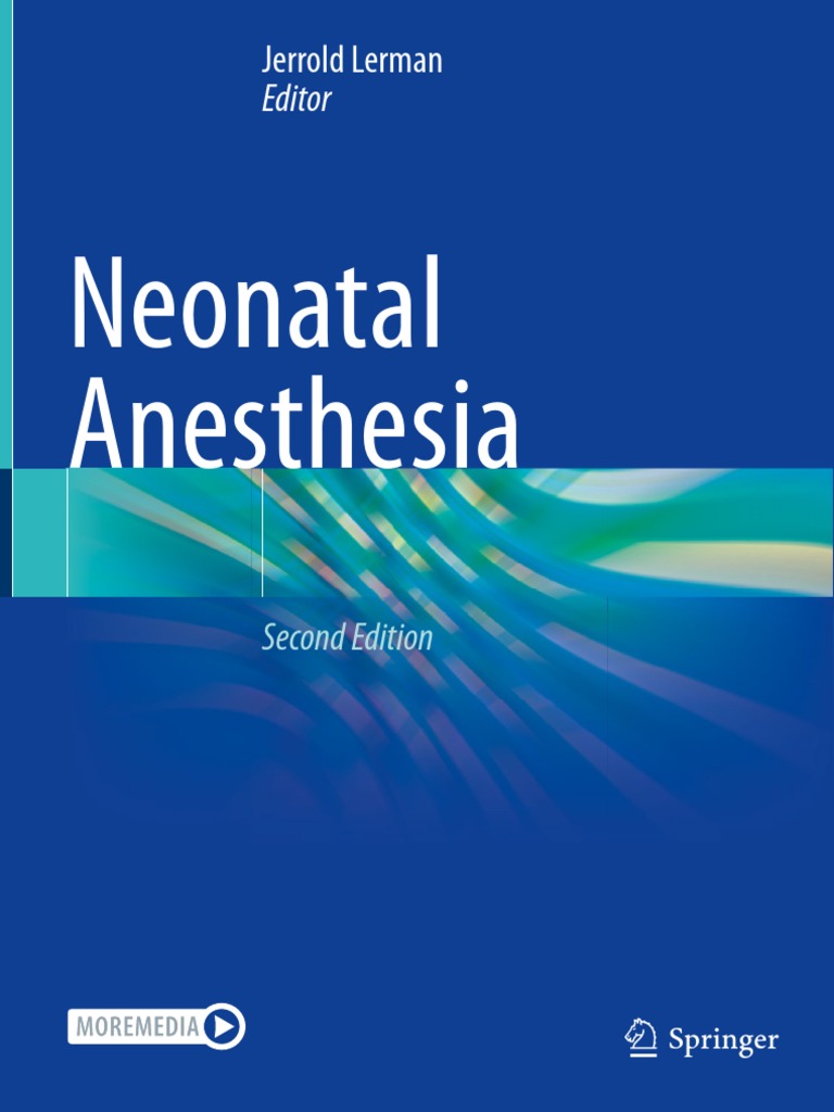 mamama Jerrold Lerman - Neonatal Anesthesia-Springer (2023) | PDF