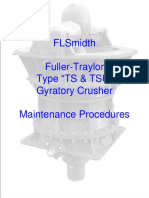 FLSmidth TS Gyratory Crusher Maintenance