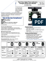 Partida 4. SG-10415D Jacoby-Tarbox 935FA Full-View Sight Flow Indicator Brochure