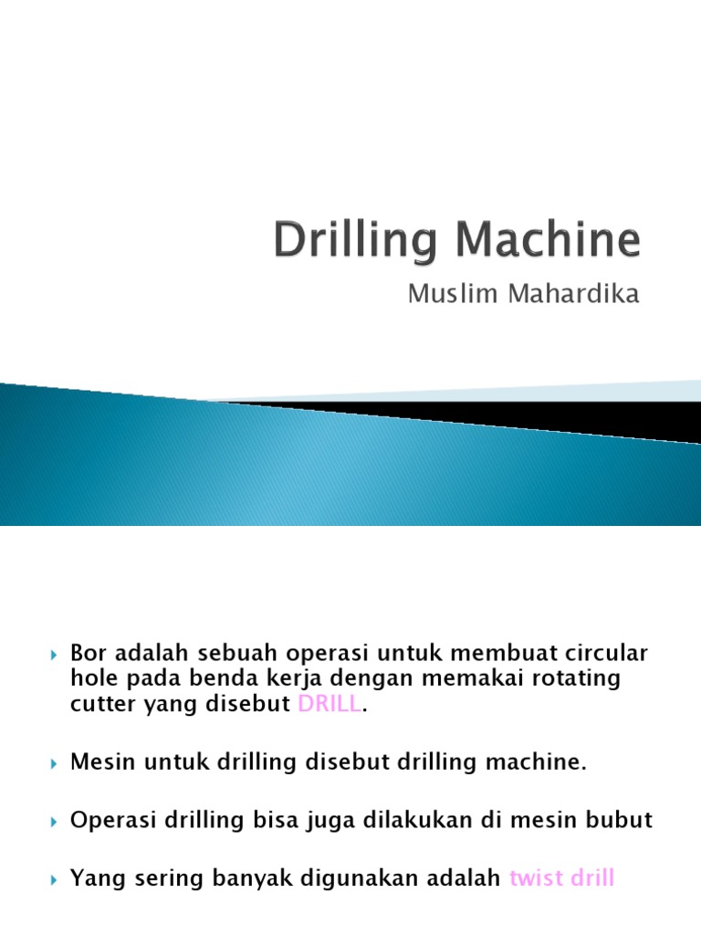 5 Drilling Machine Pdf