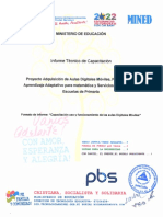 Informe Sede Ocotal