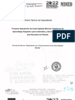 Informe Sede Jinotega